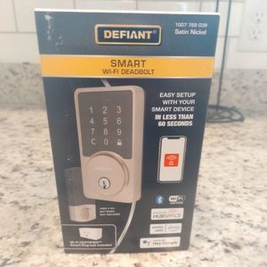 Defiant Smart Wi-Fi Deadbolt Lock ( Brand New)